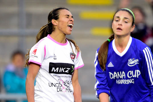 Rosengårds Marta Viera Da Silva deppar