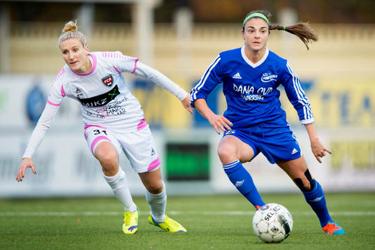 Rosengårds Anja Mittag jagar Fortuna Hjørrings Janelle