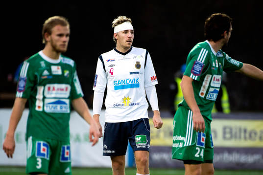 Gefles Johan Oremo med med bandage