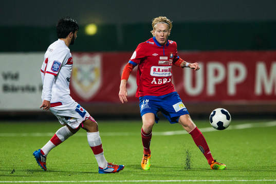 Assyriskas Alexander Nilsson och Örgrytes Jacob Ericsson