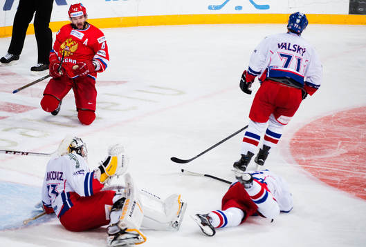 Rysslands Alexander Radulov jublar
