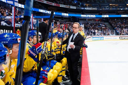 Sveriges förbundskapten Pär Mårts