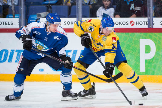 Finlands Jani Tuppurainen och Sveriges Alexander Urbom