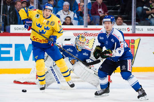 Sveriges Jimmie Ericsson och Finlands Tommi Kivistö