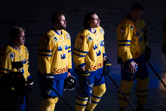 Sveriges Andreas Engqvist, Dick Axelsson och Andreas