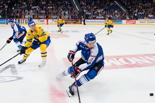 Sveriges Andreas Engqvist och Finlands Oskar Osala