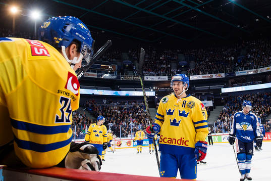 Sveriges Jimmie Ericsson ler