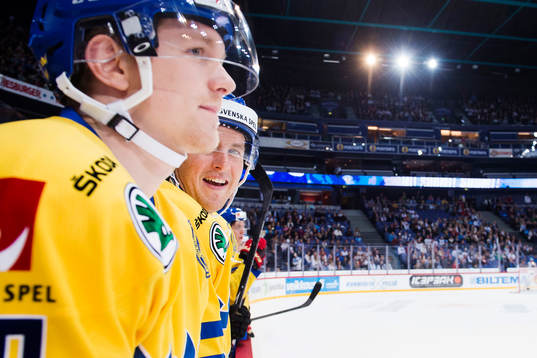 Sveriges Ted Brithén och Marcus Paulsson