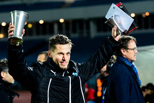 Malmö FFs Markus Rosenberg får pris ett priset Årets