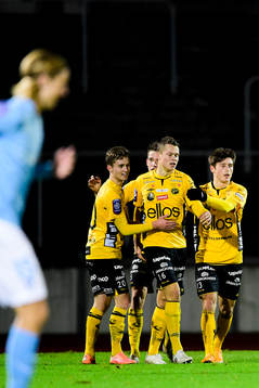Elfsborgs spelare jublar