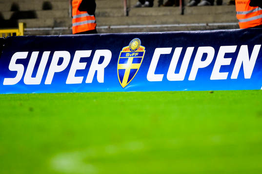Skylt Super Cupen