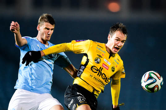 Malmö FFs Johan Hammar