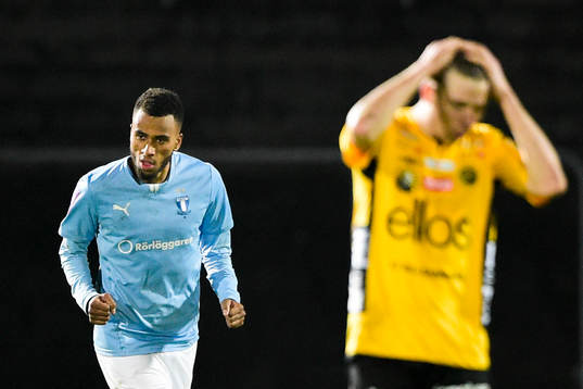 Malmö FFs Isaac Kiese Thelin jublar