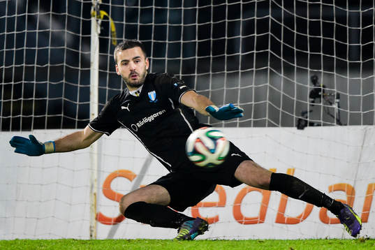 Malmö FFs målvakt Zlatan Azinovic