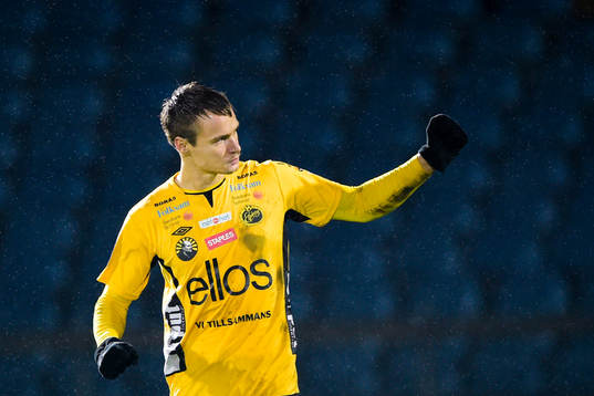 Elfsborgs Viktor Prodell jublar