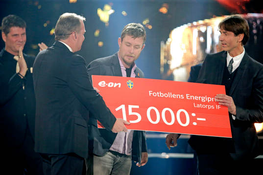 Latorps IF blev vinnare av Fotbollens Energipris