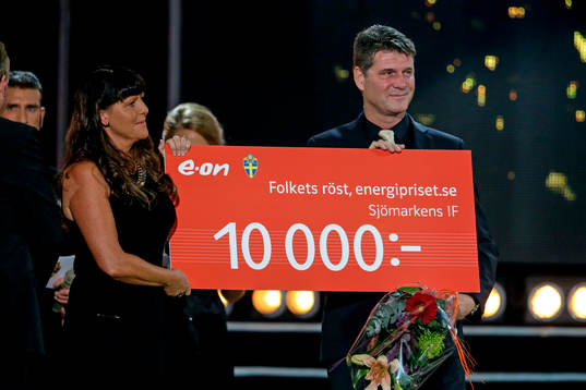 Sjömarkens IF blev vinnare av Folkets röst, Fotbollens