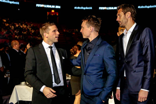 Anders Svensson, Kim Källström och Andreas Isaksson