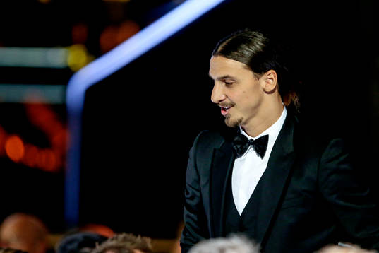 Årets forward, herr tilldelades Zlatan Ibrahimovic, Paris