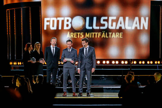 Årets mittfältare och prisutdelare var Anders Glenmark,