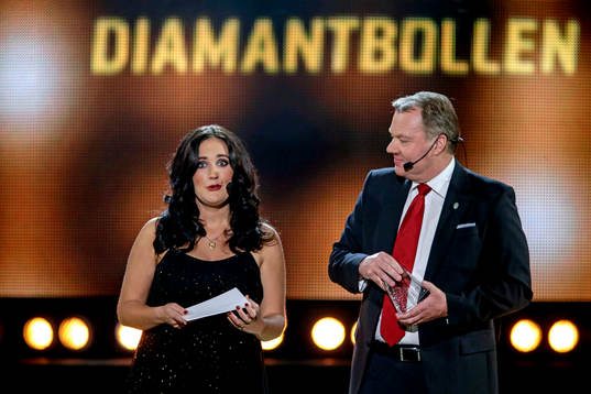 Anja Gatu, Sportchef Sydsvenskan och Karl-Erik Nilsson,