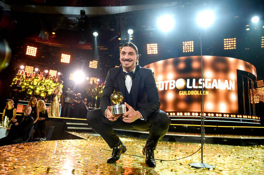 Guldbollen tilldelades Zlatan Ibrahimovic