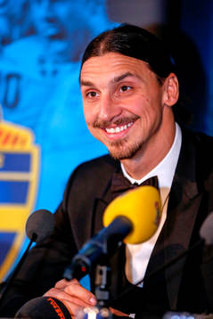 Guldbollen tilldelades Zlatan Ibrahimovic