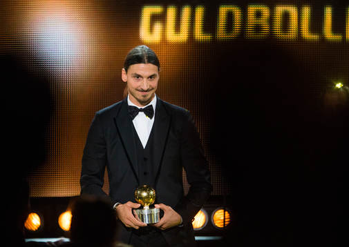 Guldbollen tilldelades Zlatan Ibrahimovic