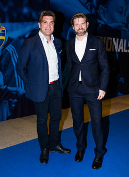 Bo Andersson och Jesper Blomqvist