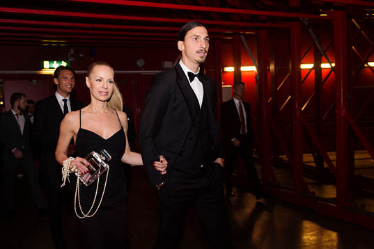 Zlatan Ibrahimovic och Helena Seger