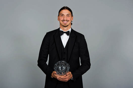 Zlatan Ibrahimovic årets forward