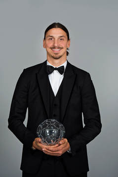 Zlatan Ibrahimovic årets forward