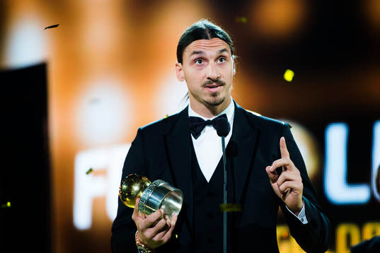 Guldbollen tilldelades Zlatan Ibrahimovic