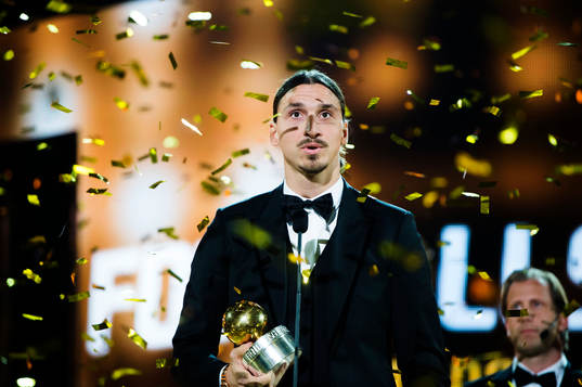 Guldbollen tilldelades Zlatan Ibrahimovic