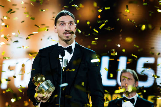 Guldbollen tilldelades Zlatan Ibrahimovic