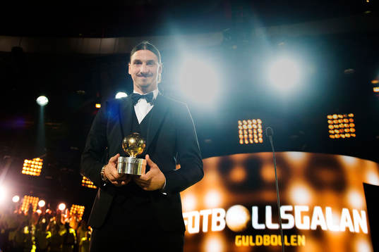 Guldbollen tilldelades Zlatan Ibrahimovic