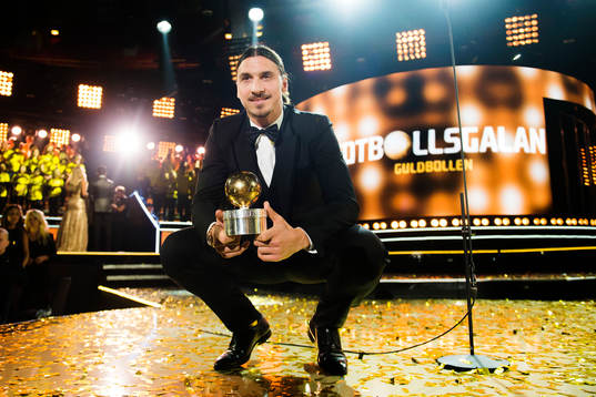 Guldbollen tilldelades Zlatan Ibrahimovic