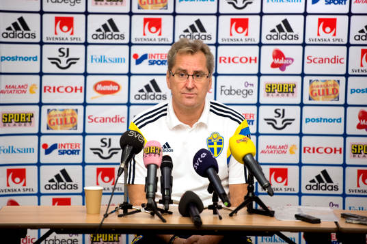 Sveriges förbundskapten Erik Hamrén