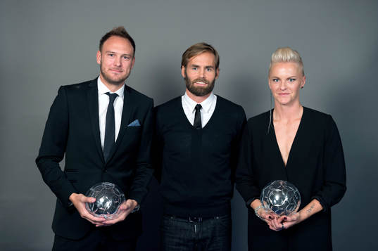 Årets back blev Nilla Fischer och Andreas Granqvist.