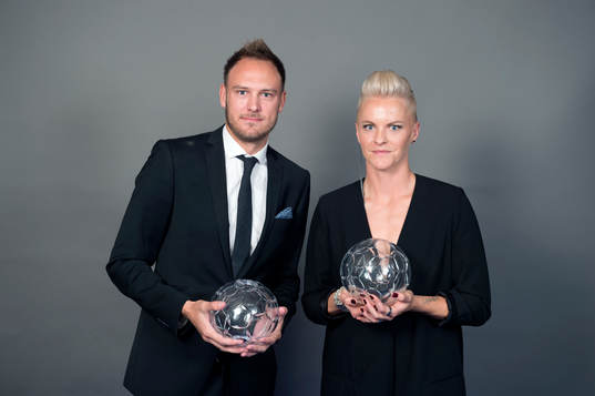 Årets back blev Nilla Fischer och Andreas Granqvist