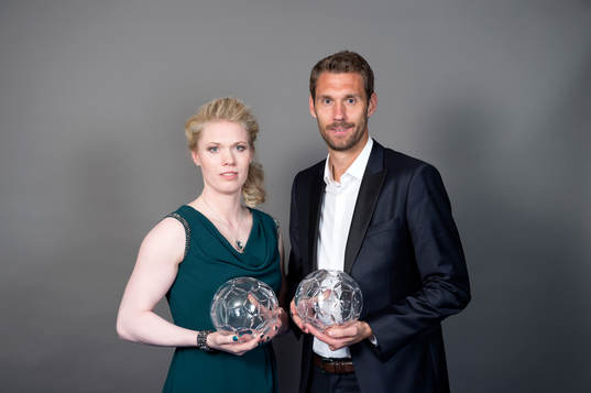 Årets målvakt blev Hedvig Lindahl och Andreas Isaksson