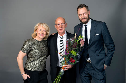 Årets hederspris tilldelades Tommy Svensson. Prisutdelare