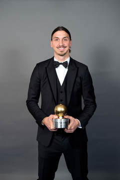 Guldbollen tilldelades Zlatan Ibrahimovic
