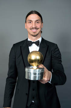 Guldbollen tilldelades Zlatan Ibrahimovic