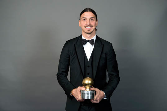 Guldbollen tilldelades Zlatan Ibrahimovic