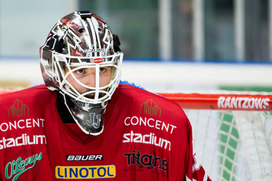 Vita Hästens målvakt Johannes Jönsson