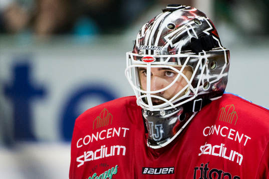 Vita Hästens målvakt Johannes Jönsson