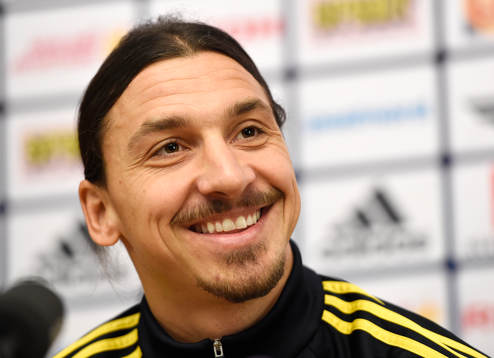 Sveriges Zlatan Ibrahimovic