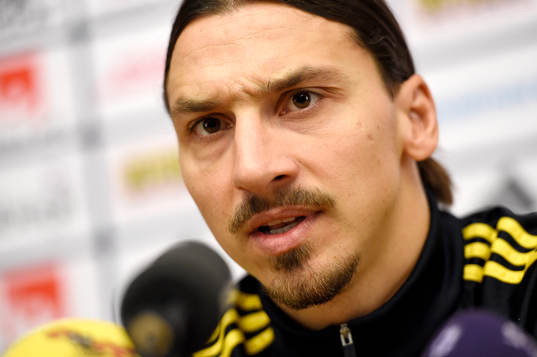 Sveriges Zlatan Ibrahimovic
