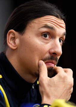 Sveriges Zlatan Ibrahimovic